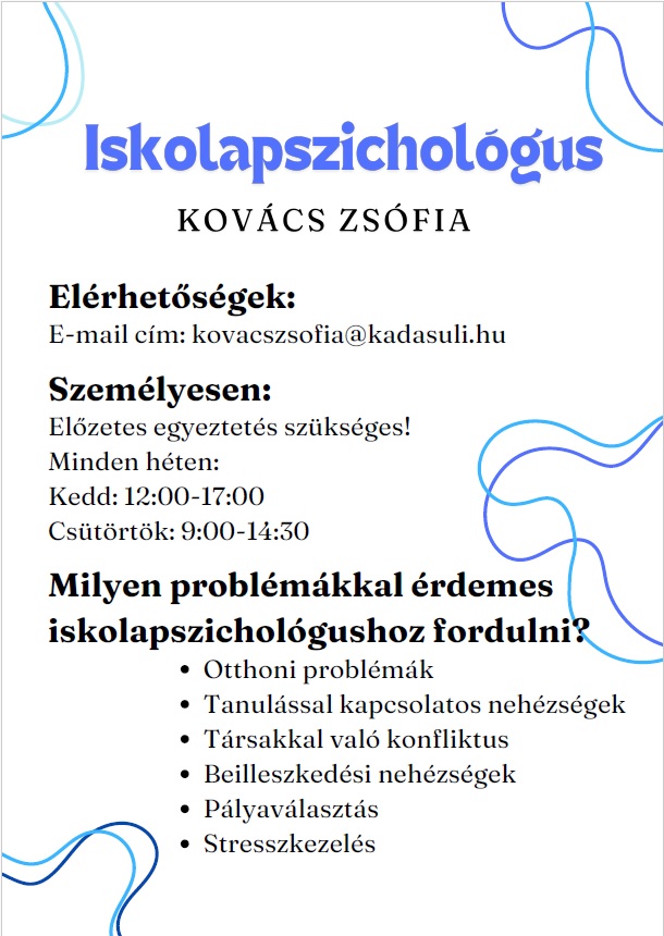 Iskolapszichológus bemutatkozása